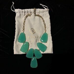 KENDRA SCOTT Chalceldony Harlow Necklace